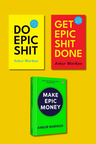 Ankur Warikoo Combo: 3 Books Ankur Warikoo Combo: 3 Books